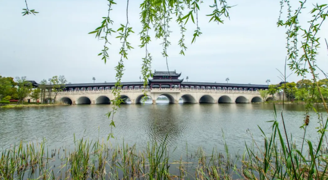 黎里揽桥荡，原生态休闲好地方