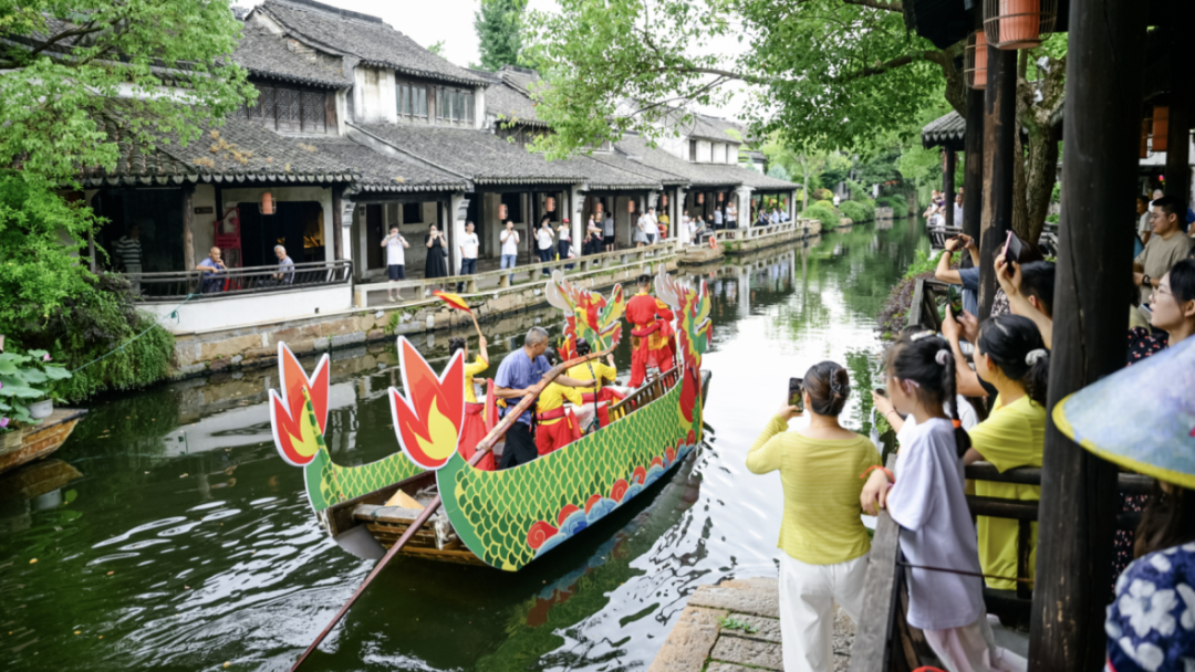 黎里端午烟火浓！中外游客沉浸式感受江南民俗